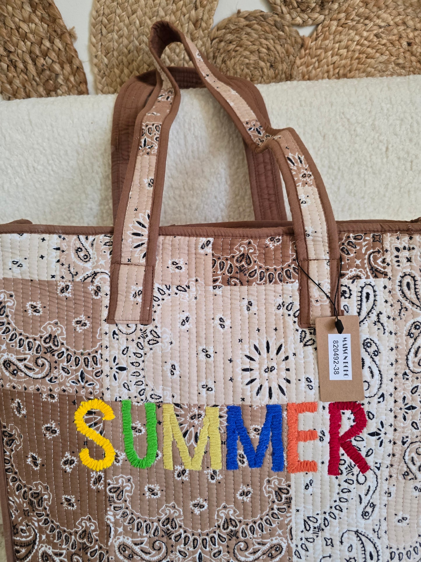 Sac Summer marron