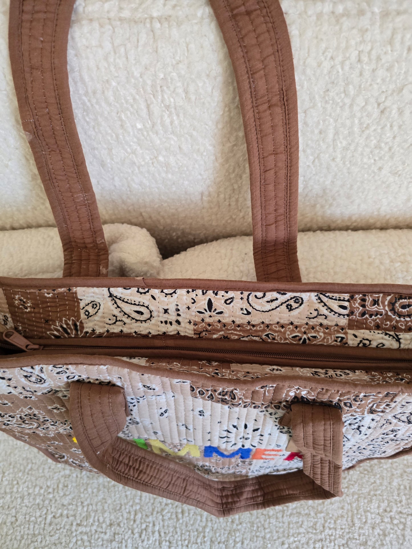 Sac Summer marron
