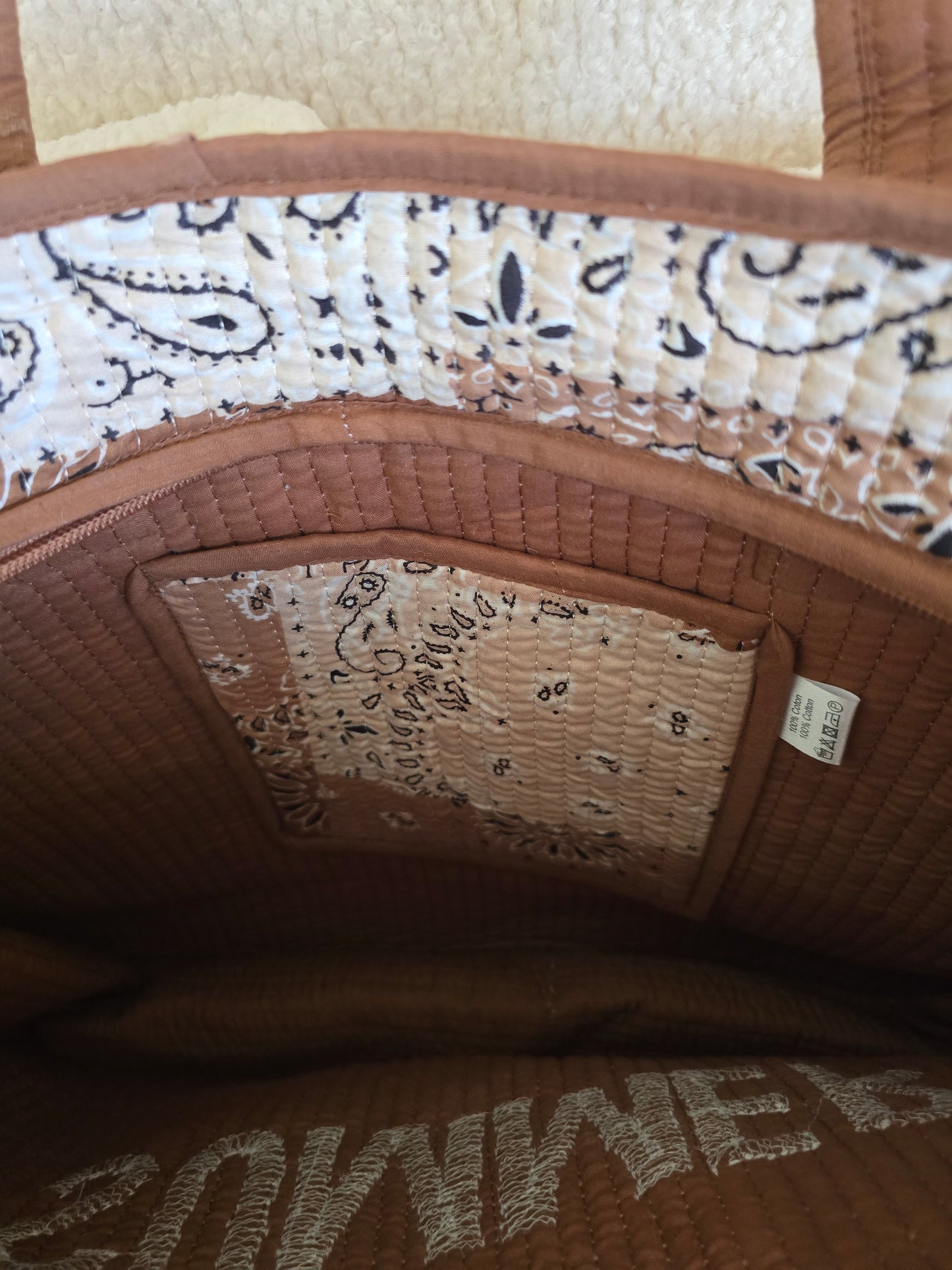Sac Summer marron