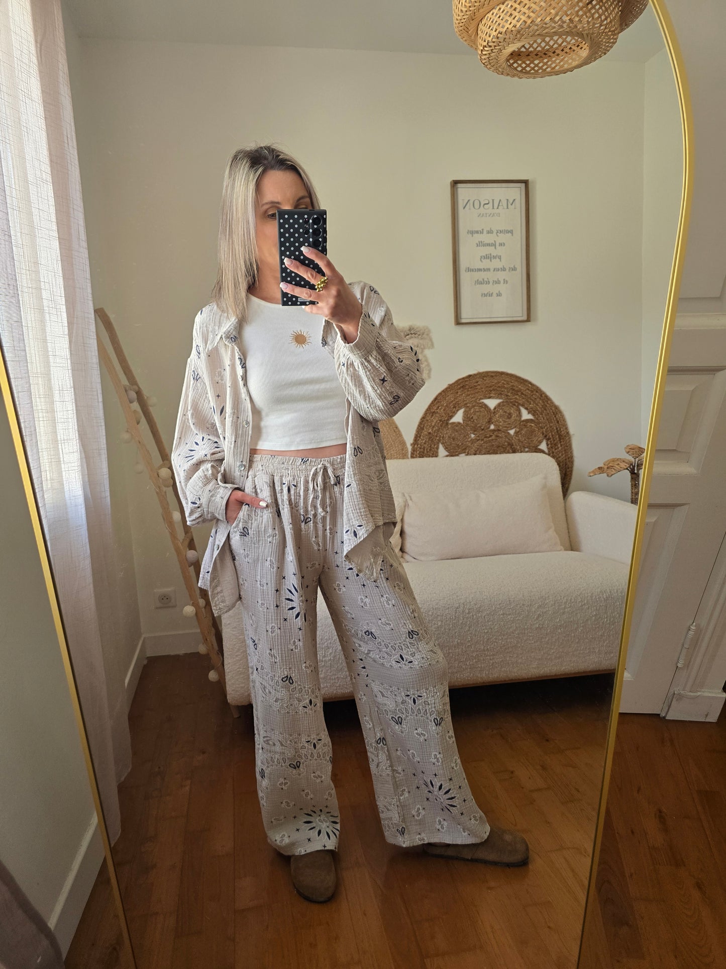 Ensemble Eden beige