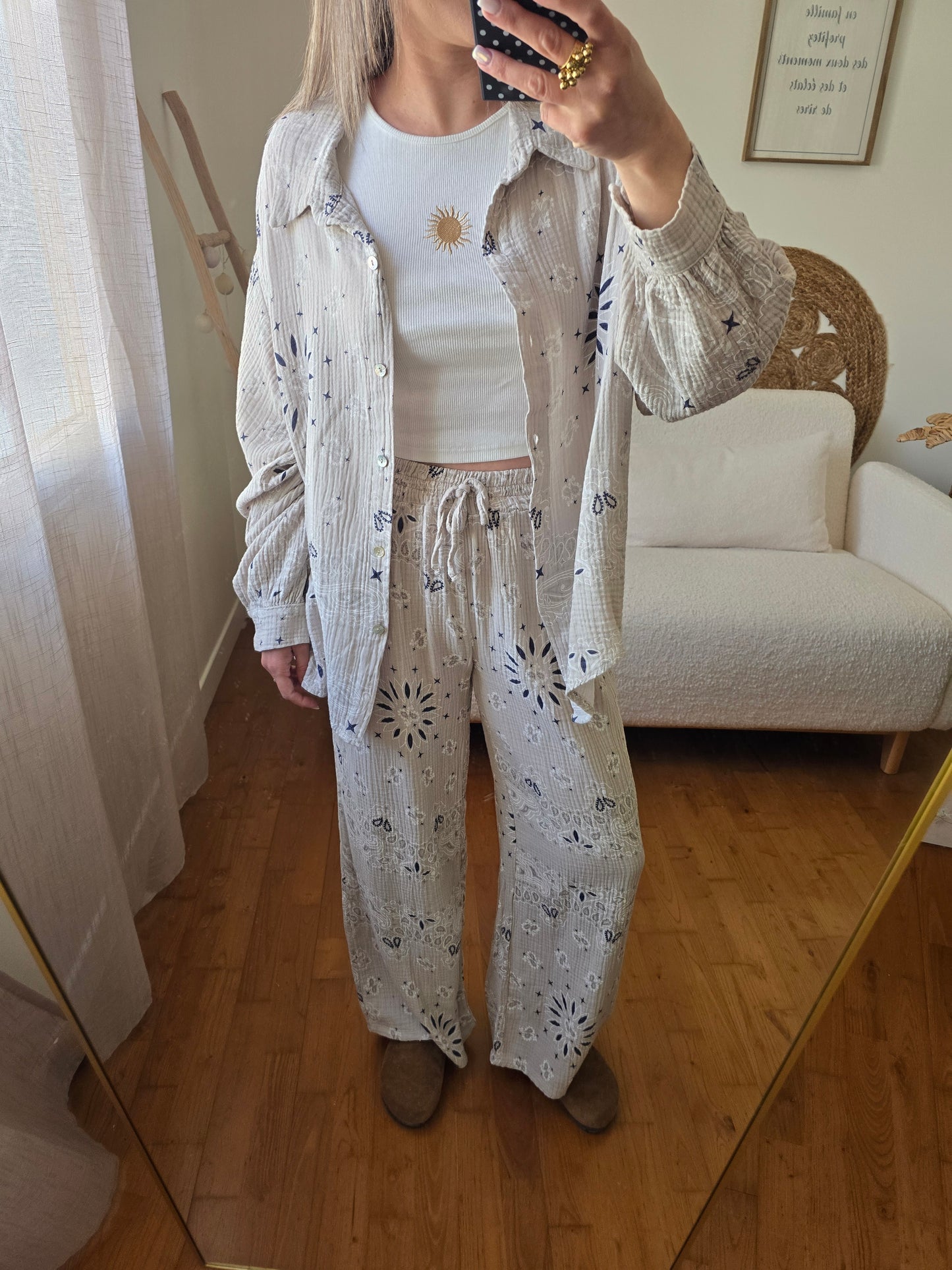 Ensemble Eden beige