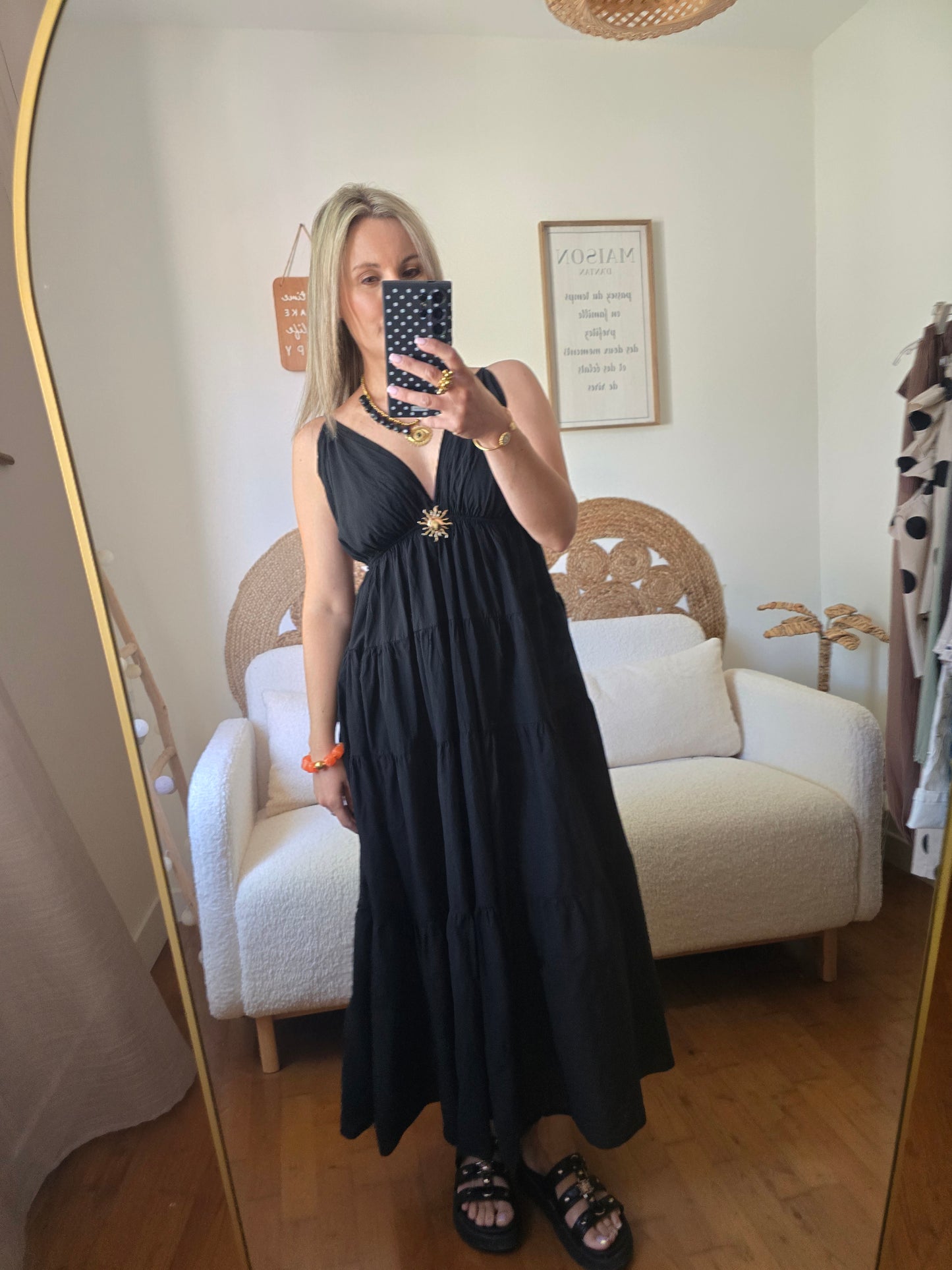 Robe Gaëlle noir