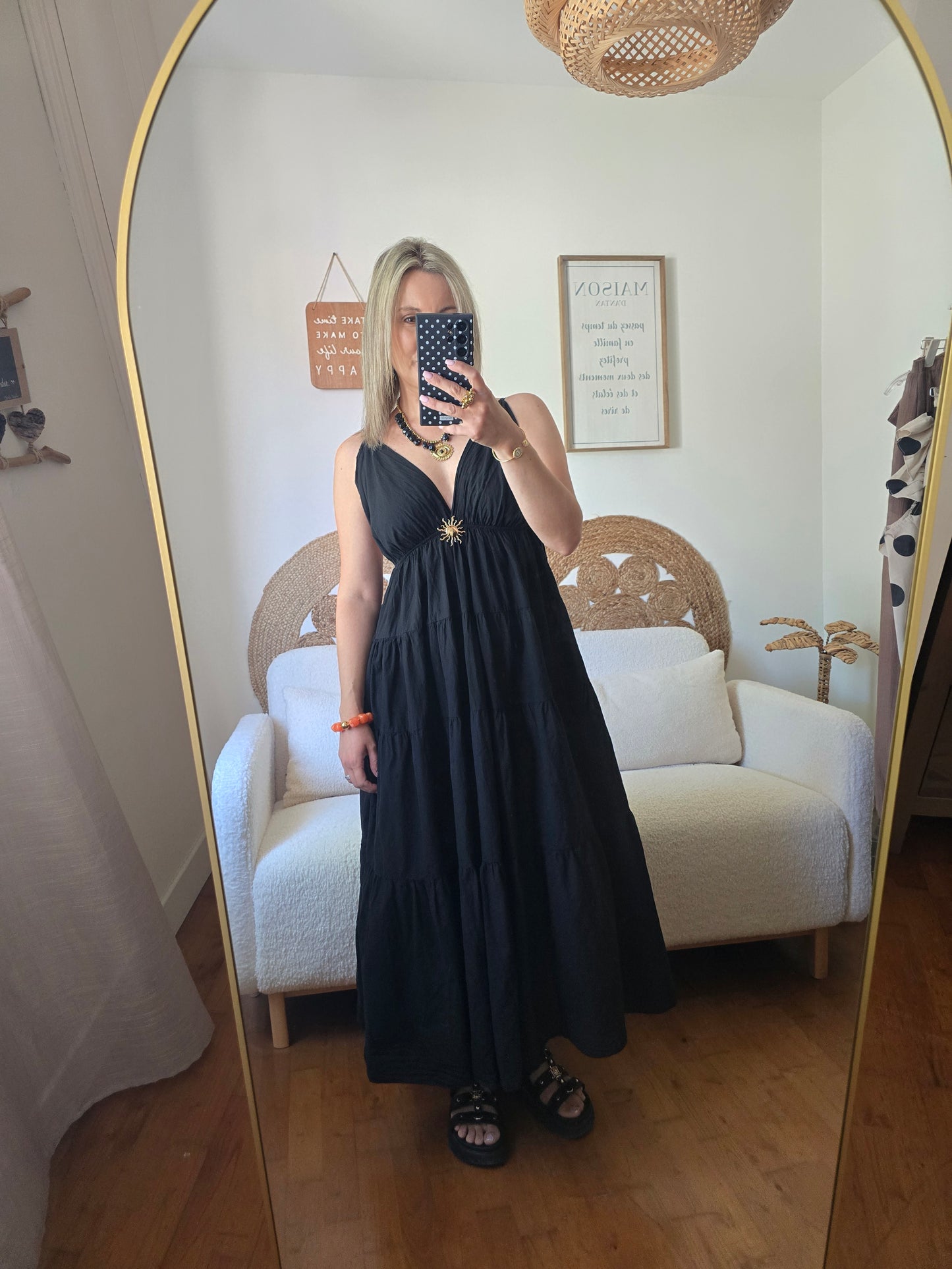 Robe Gaëlle noir