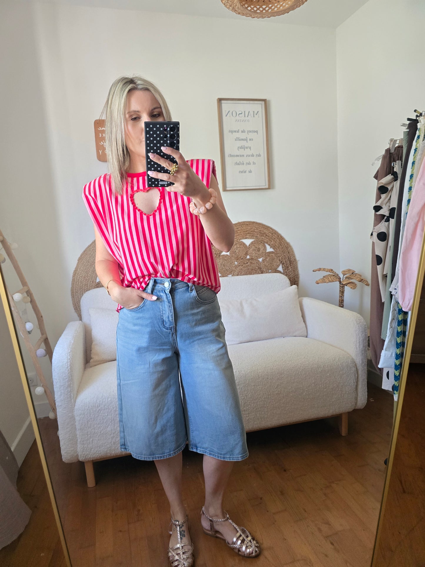 T-shirt Julia rouge