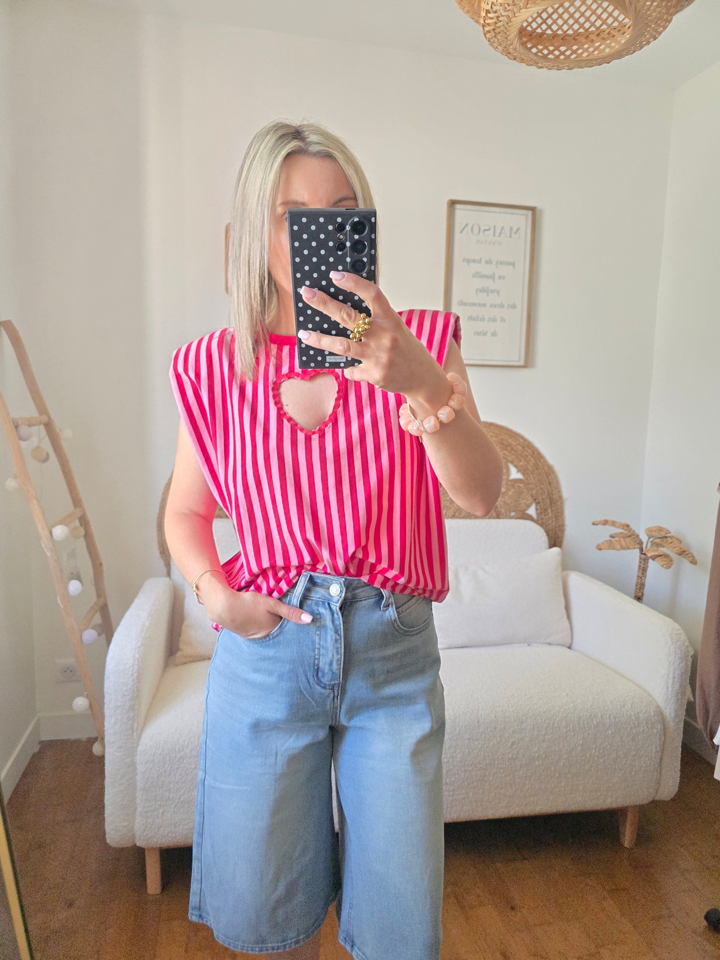 T-shirt Julia rouge