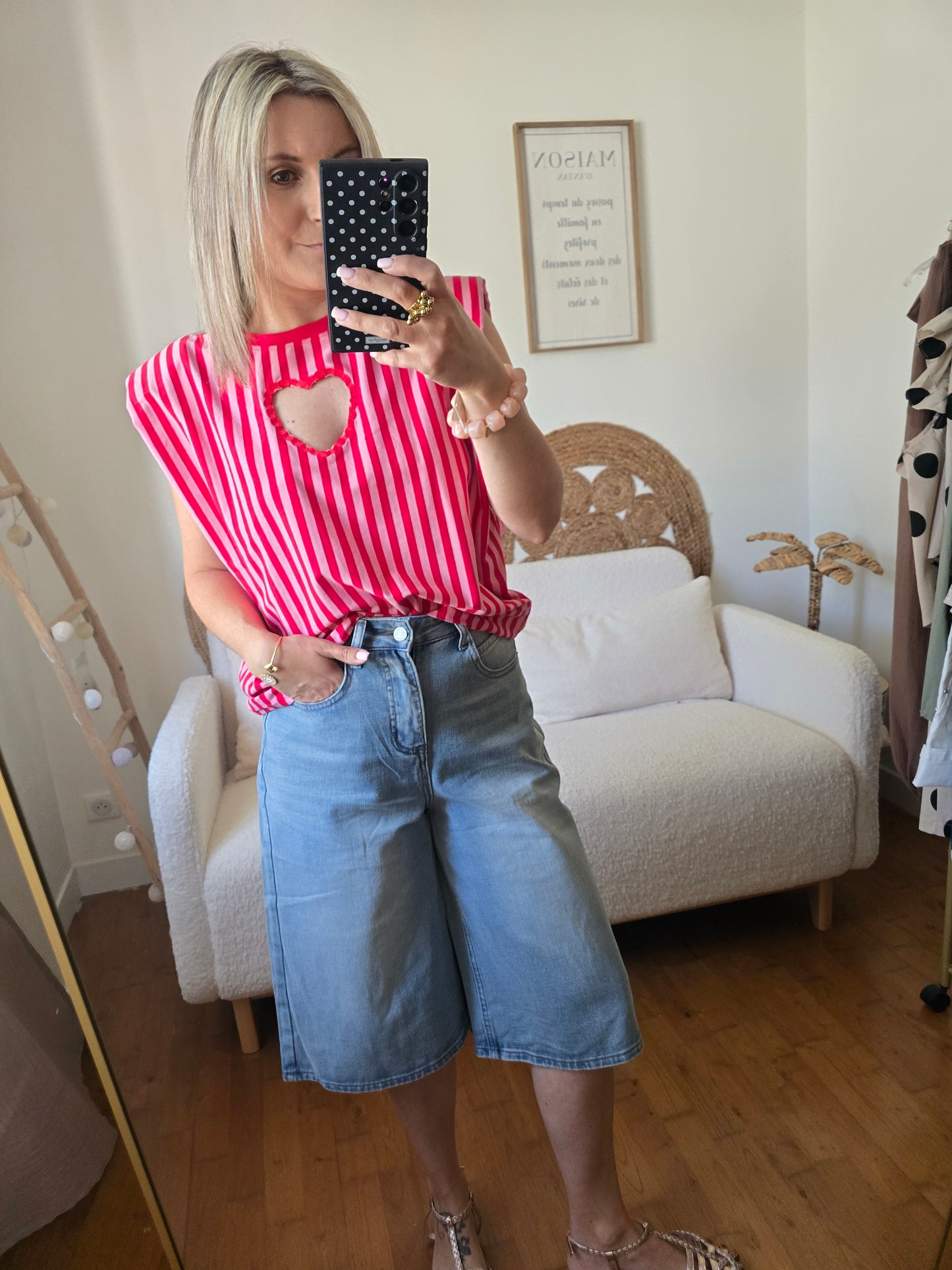 T-shirt Julia rouge