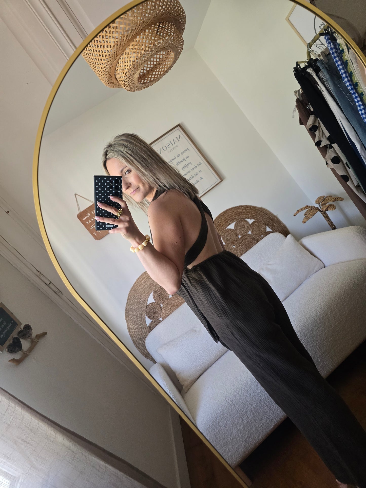 Combi- pantalon Raphaèle marron