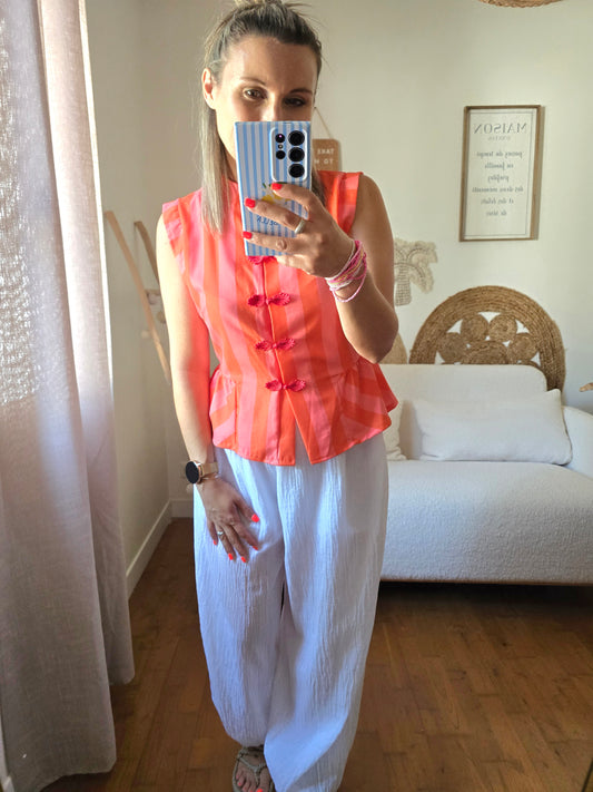 Pantalon Anita blanc
