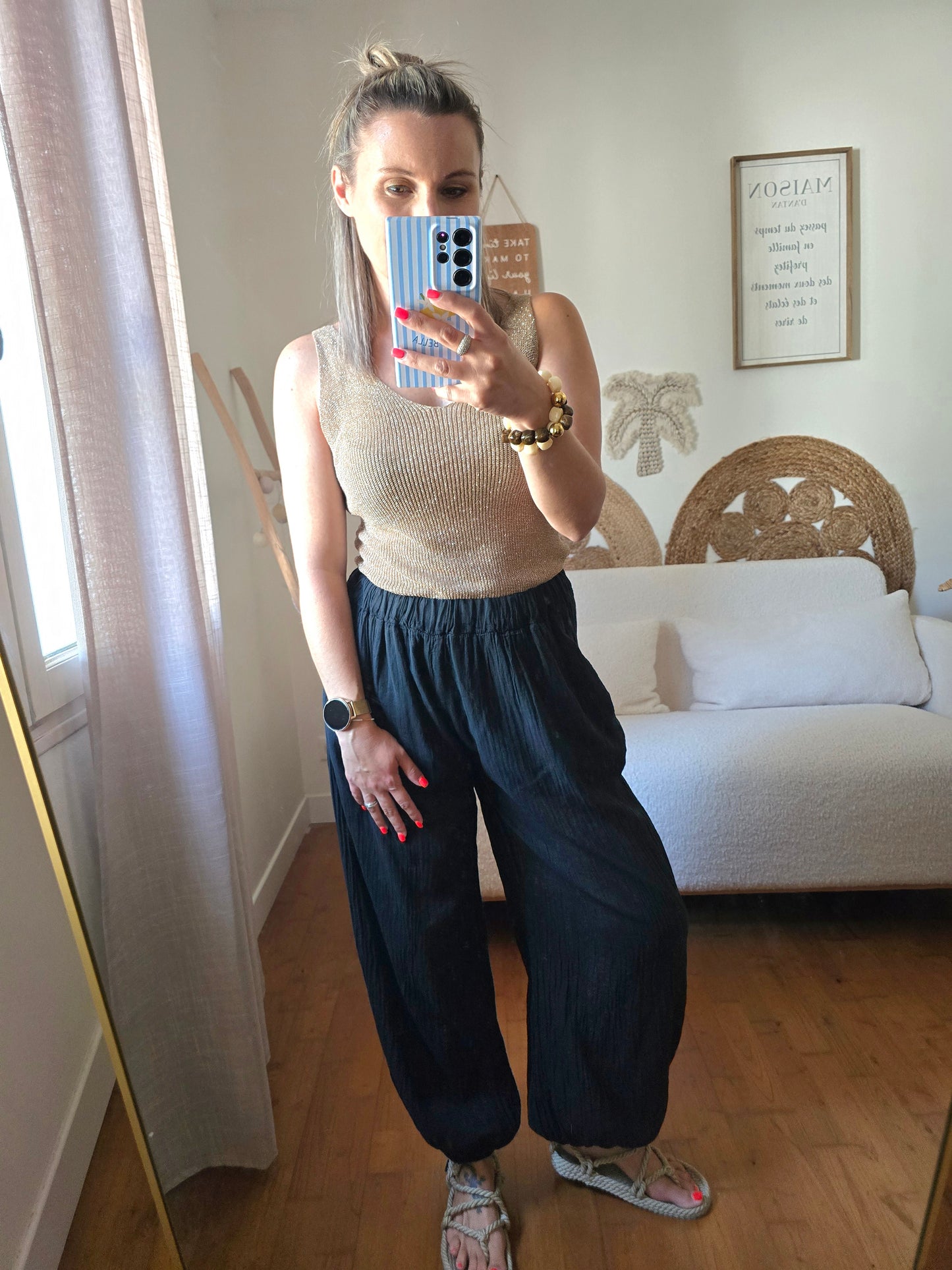 Pantalon Anita noir