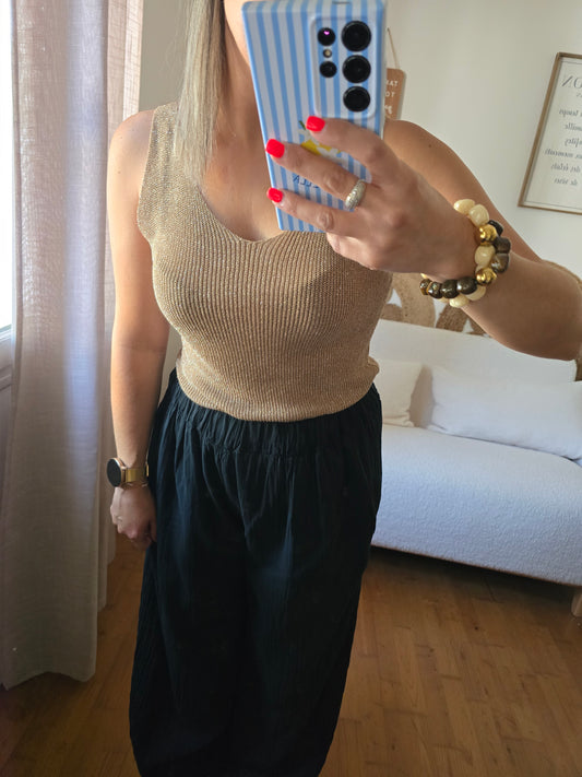 Top Hermine camel