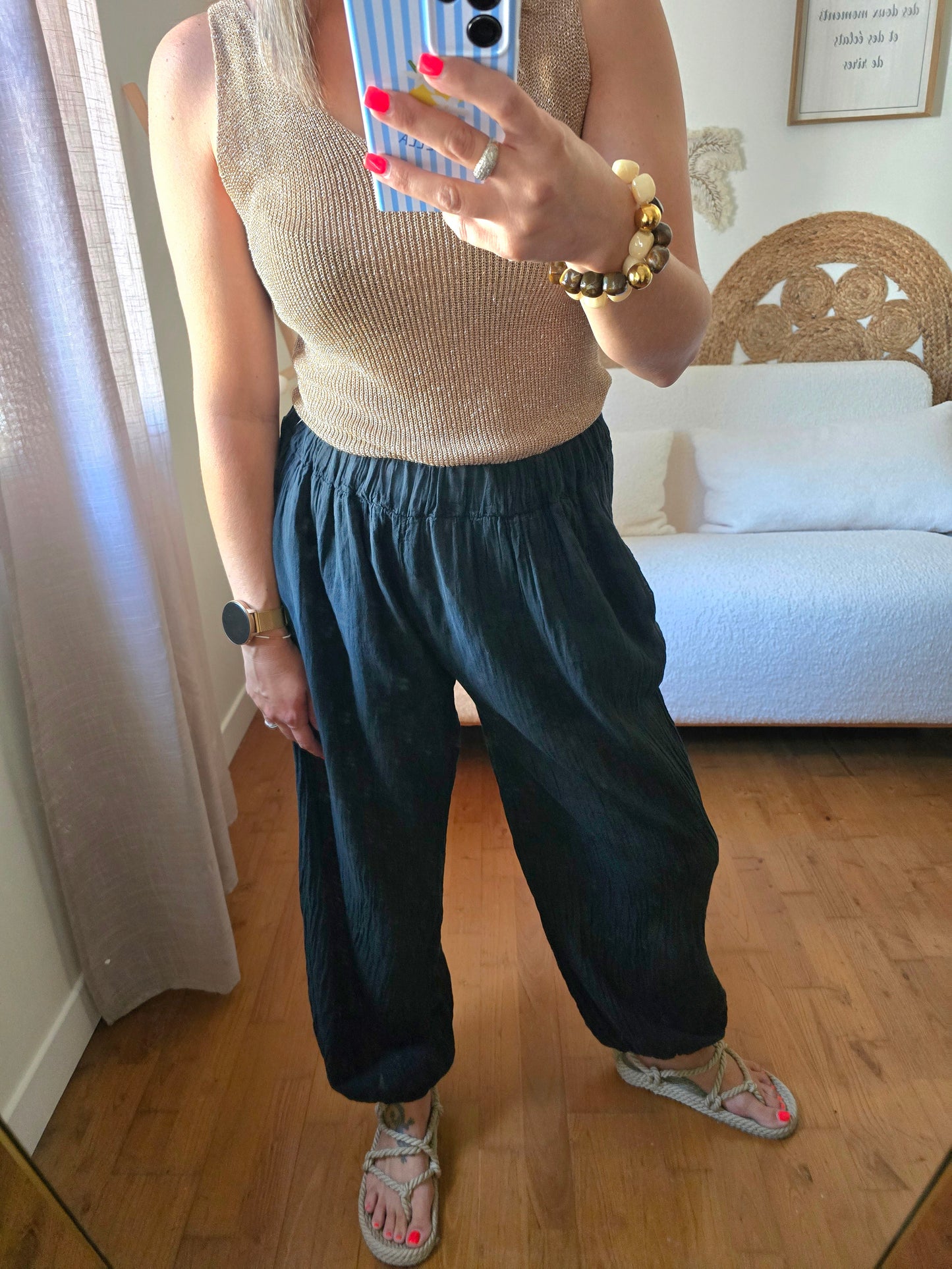Pantalon Anita noir