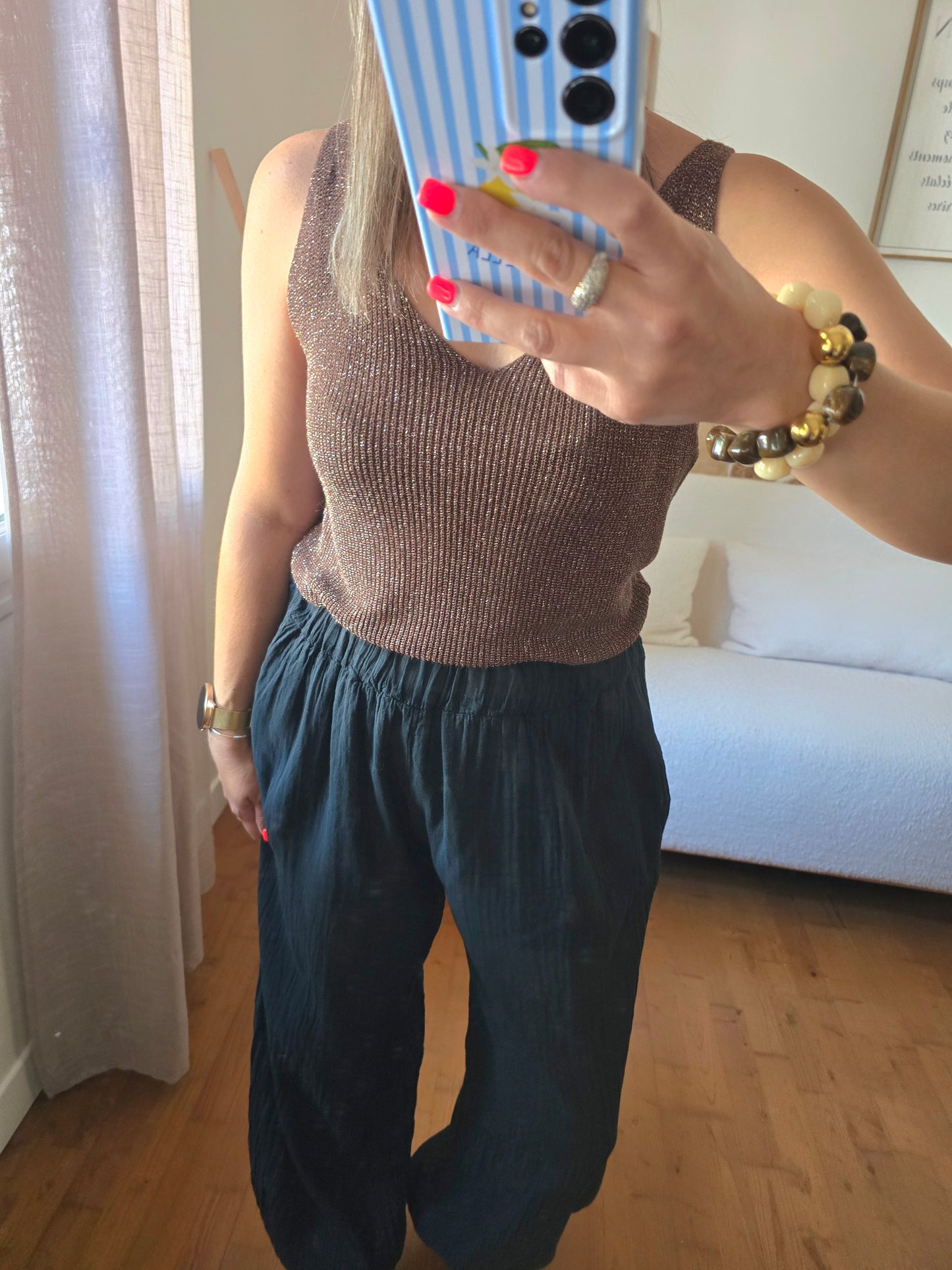 Pantalon Anita noir
