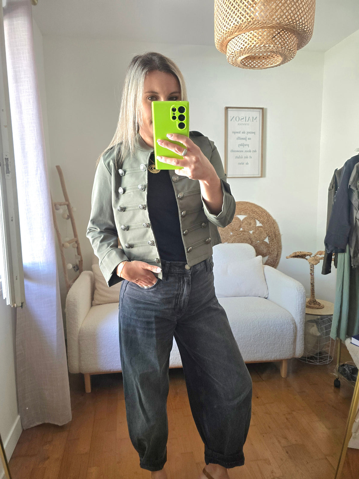 Veste Livia kaki