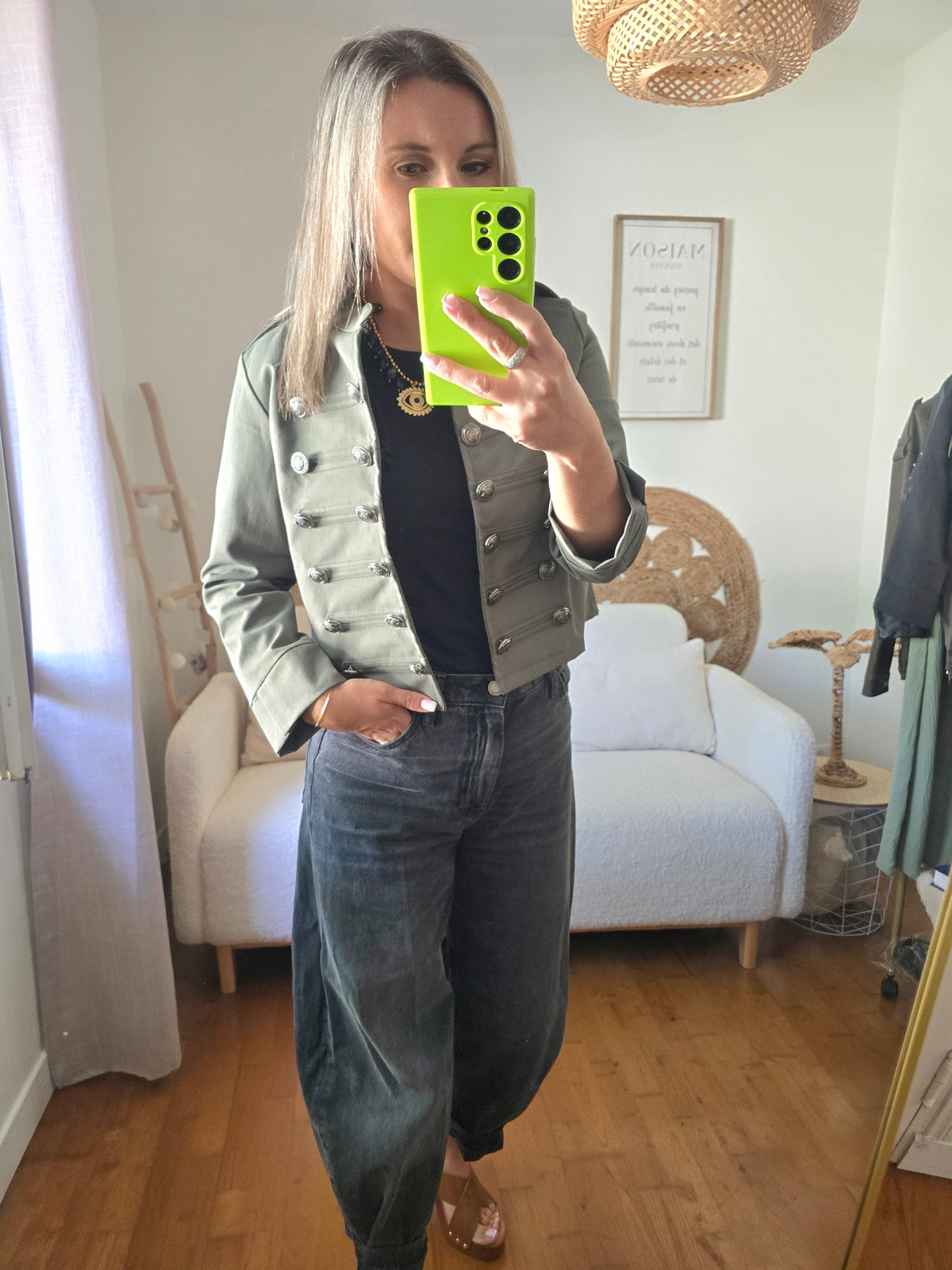 Veste Livia kaki