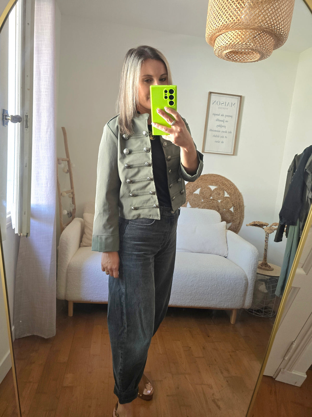 Veste Livia kaki