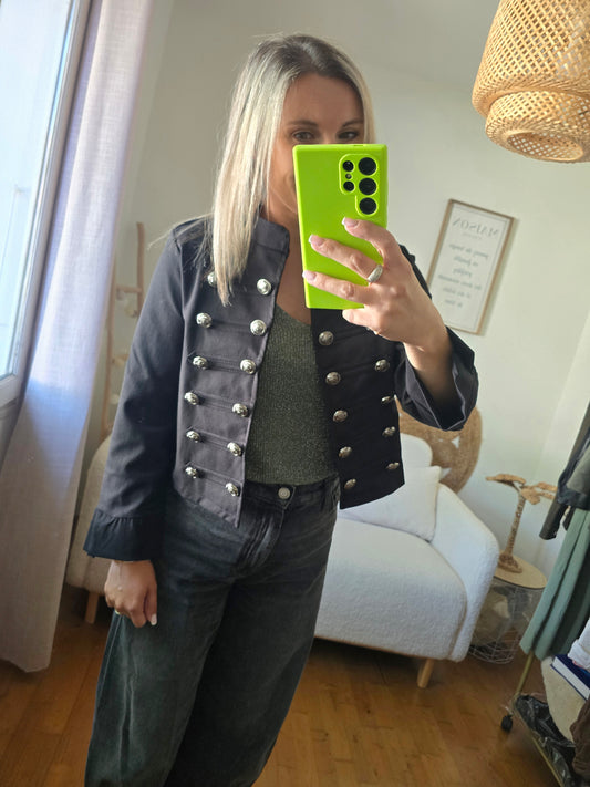 Veste Livia noir