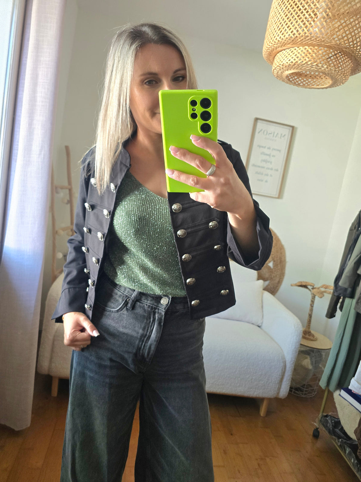 Veste Livia noir