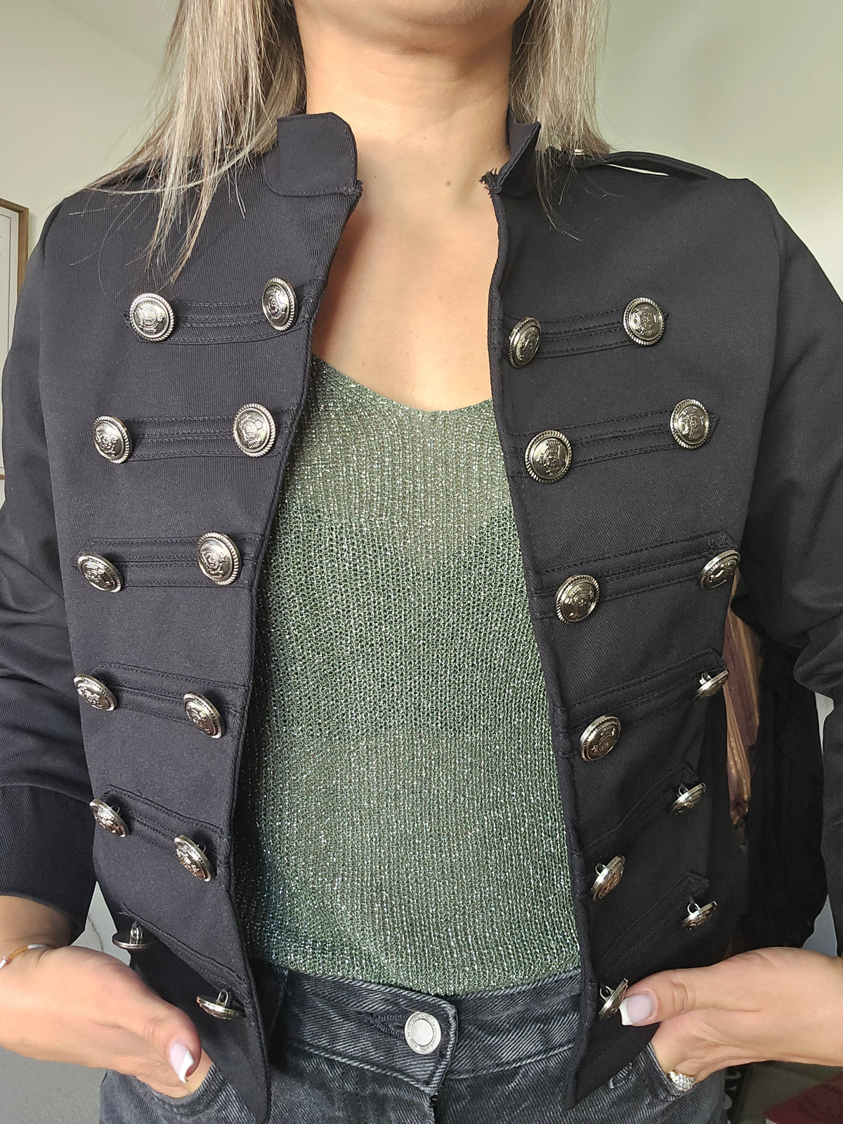Veste Livia noir