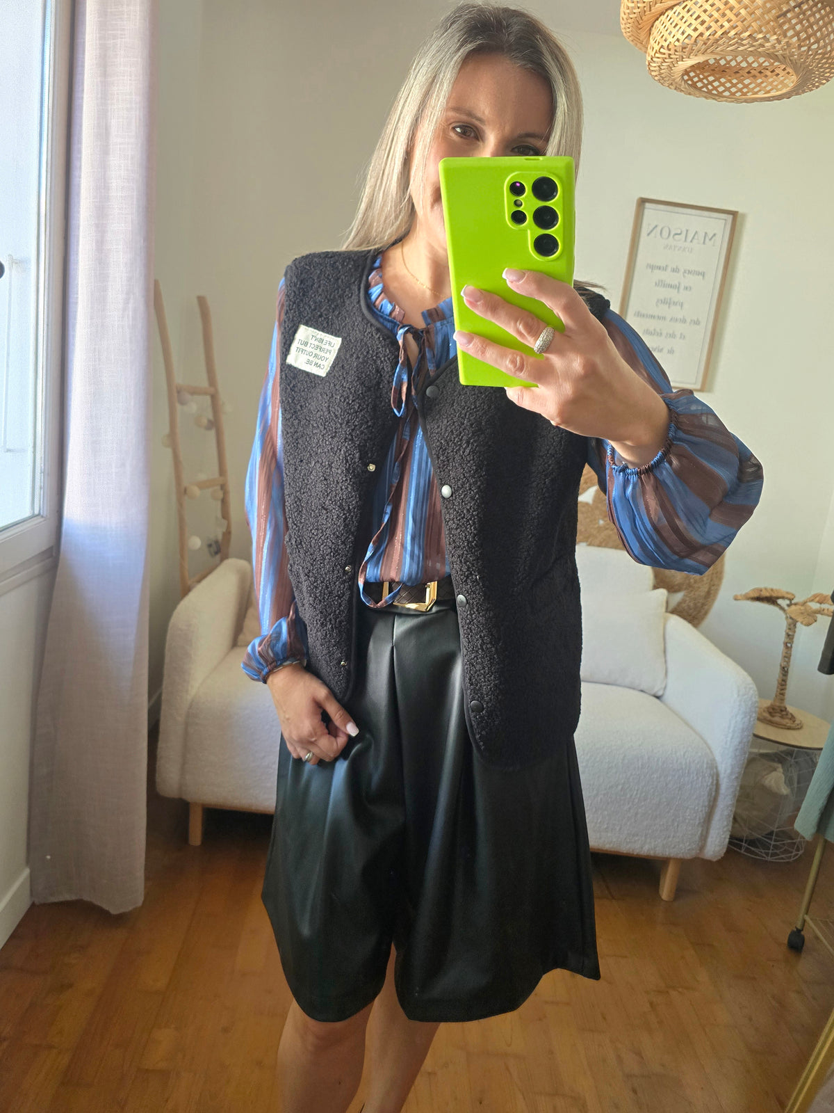 Veste Calista noir