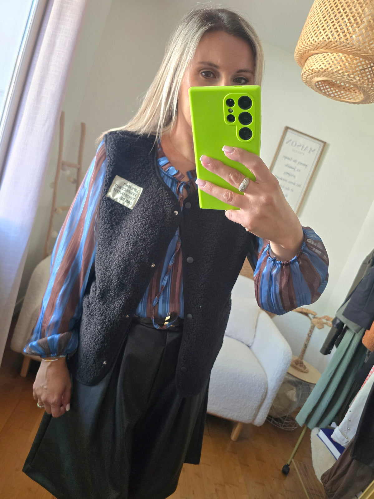Veste Calista noir
