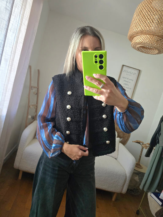 Veste Martha noir