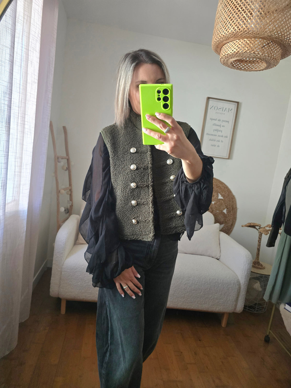 Veste Martha kaki