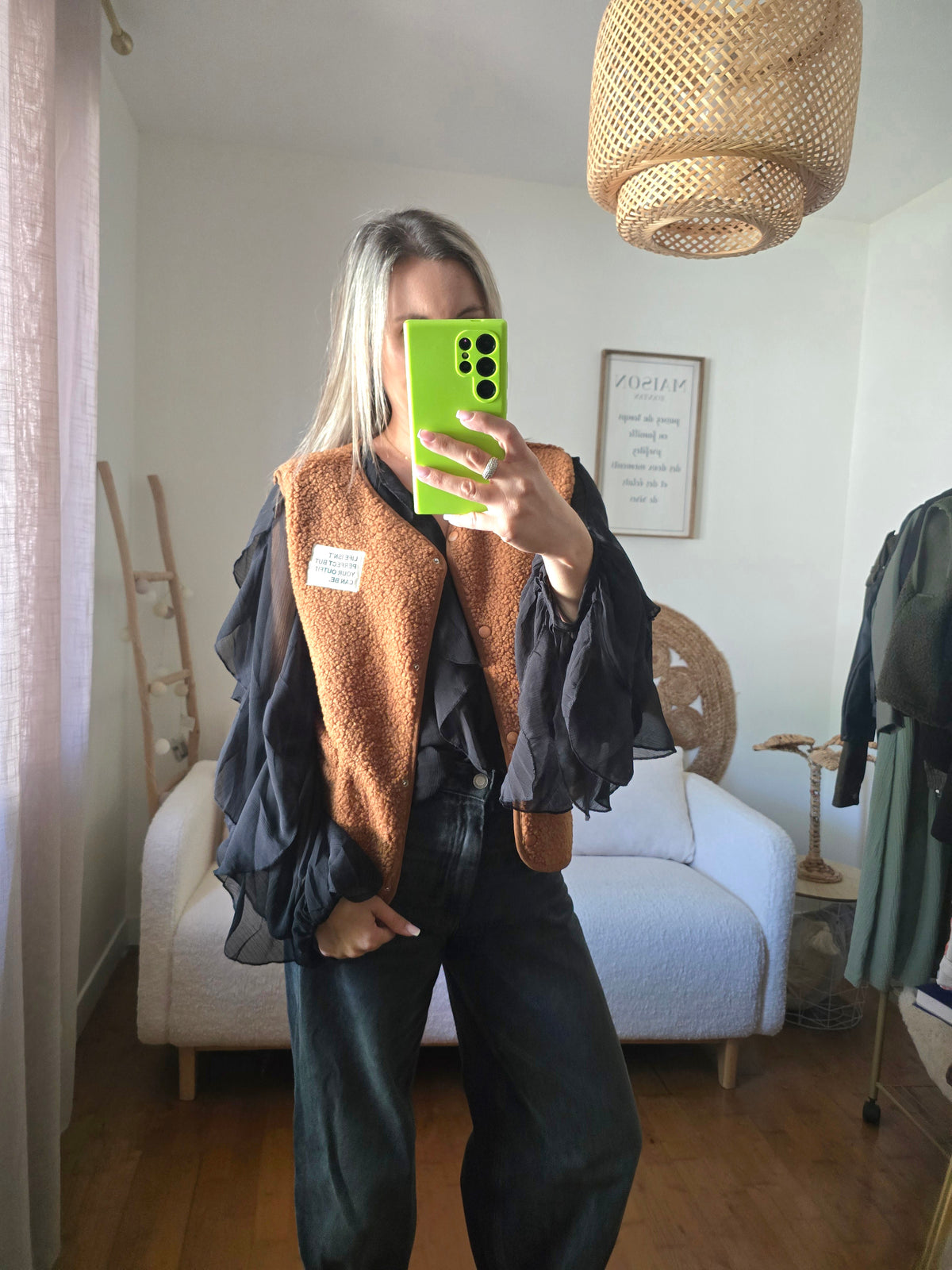 Veste Calista camel