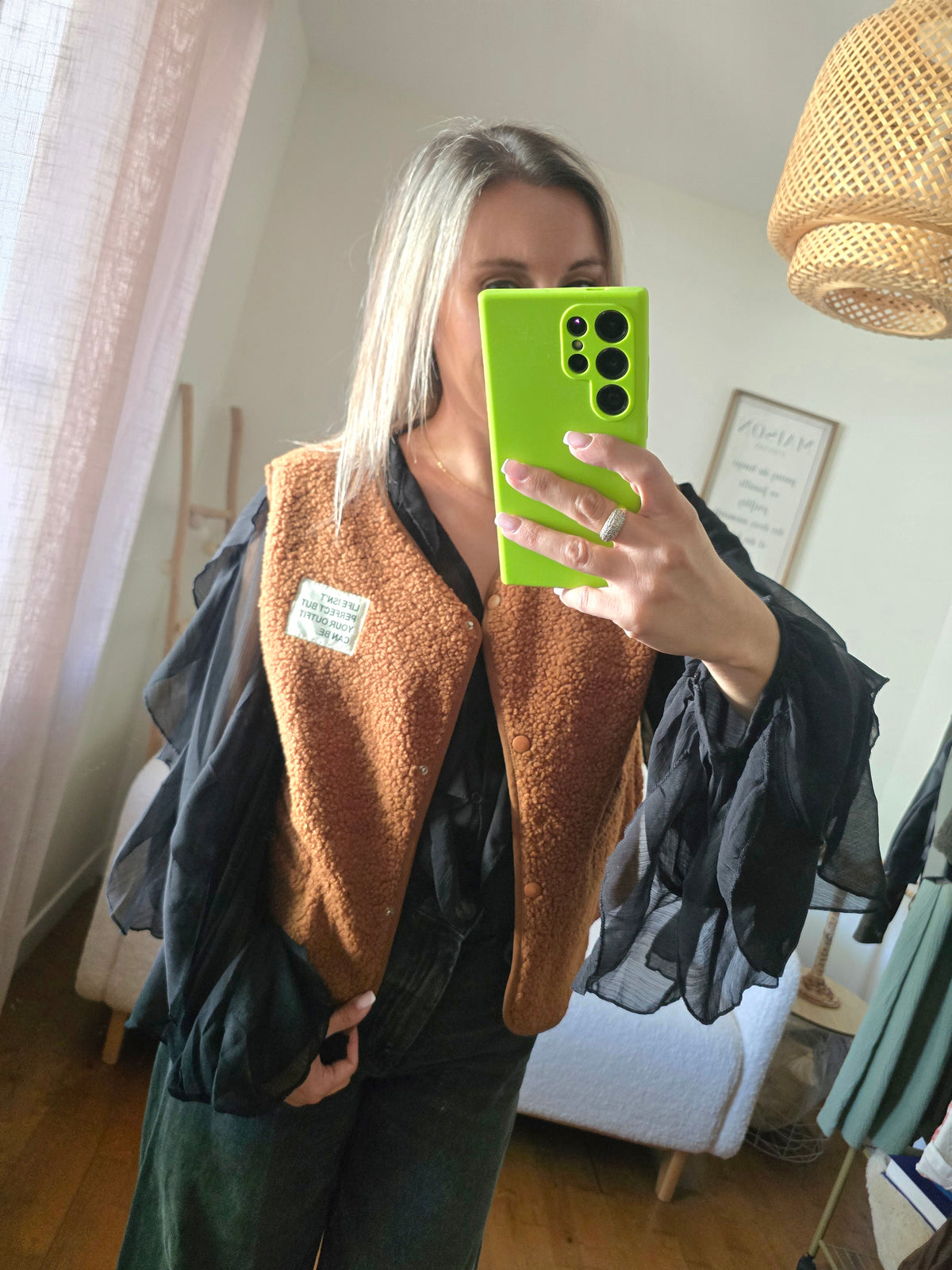 Veste Calista camel