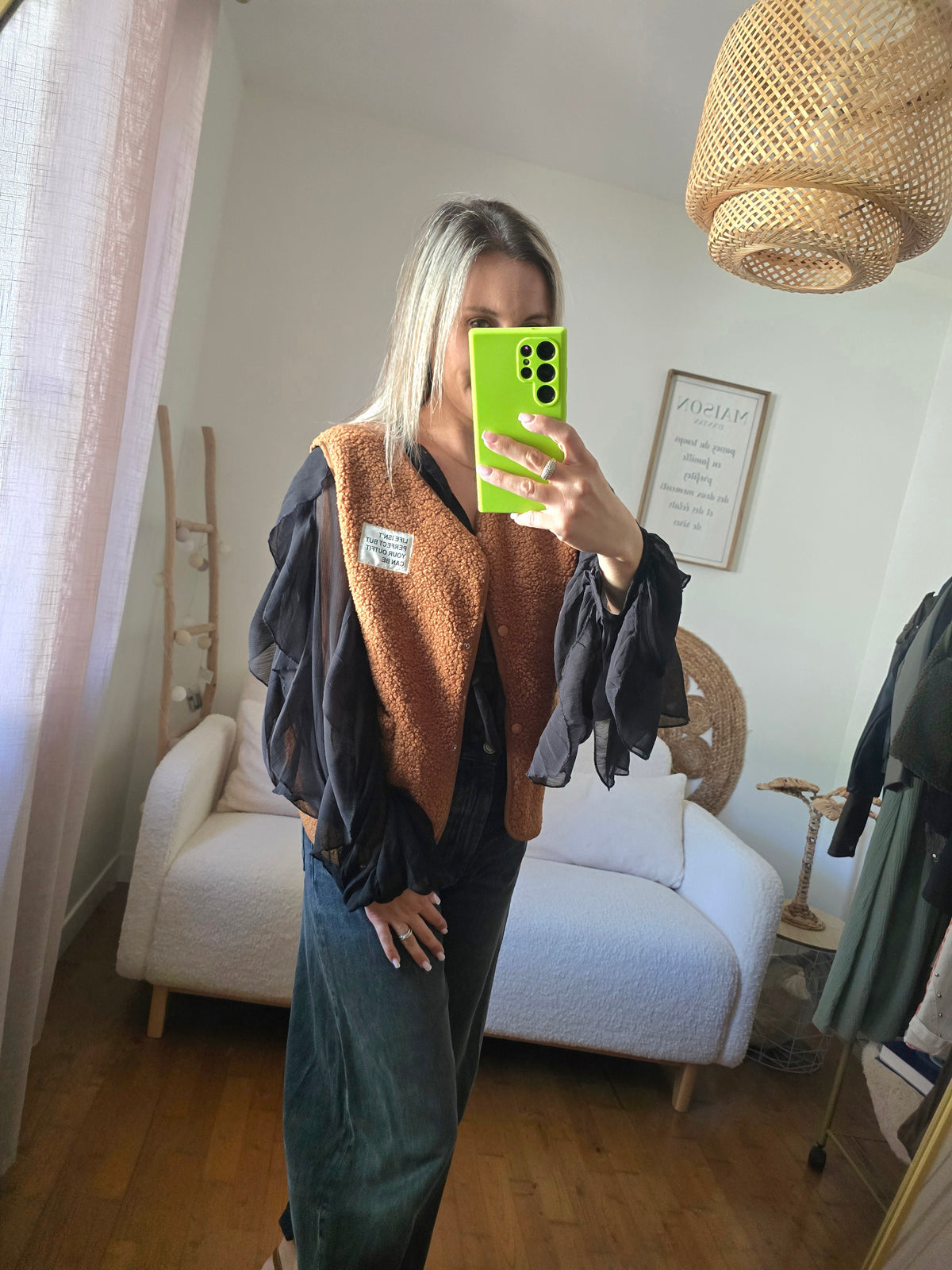 Veste Calista camel