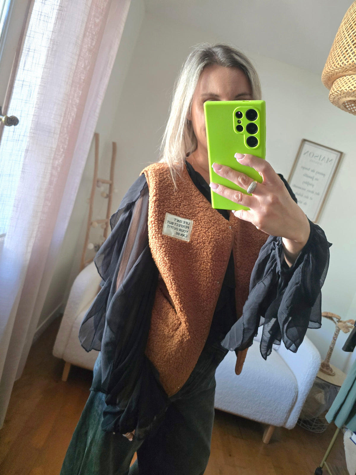 Veste Calista camel