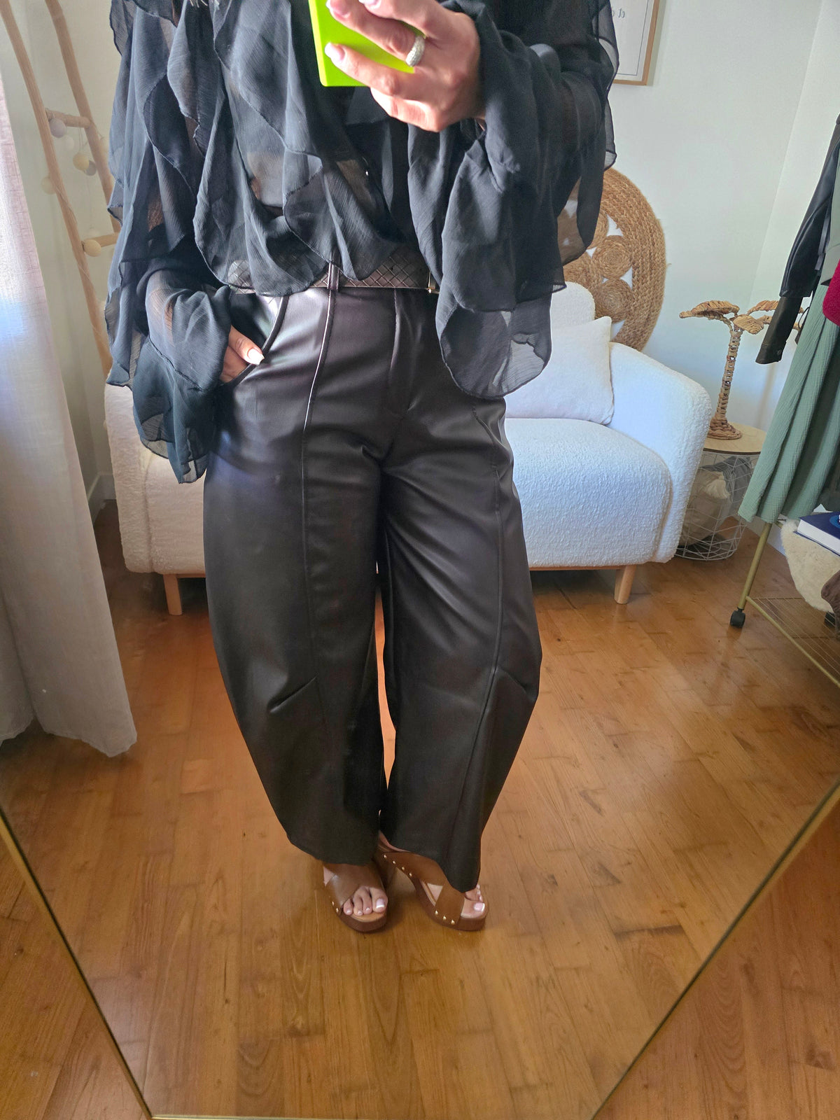 Pantalon Charlie bordeaux
